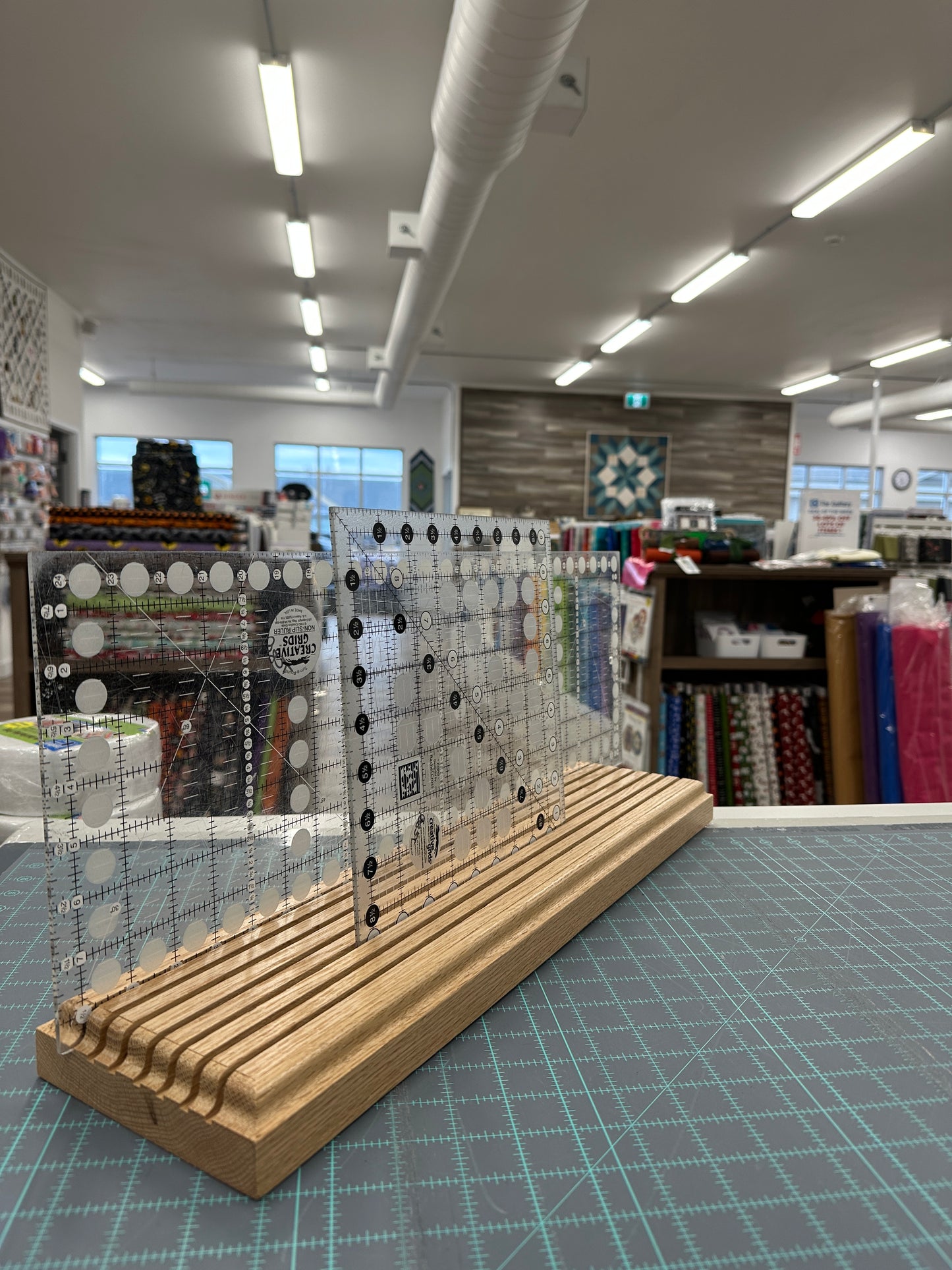 Hand Crafted Wooden Ruler Holder