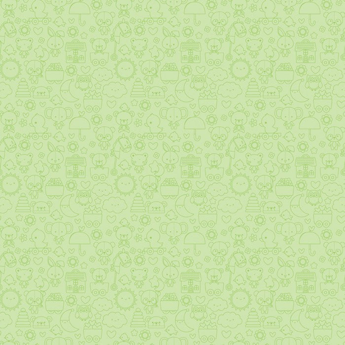 Bundle of Joy Tone on Tone Green