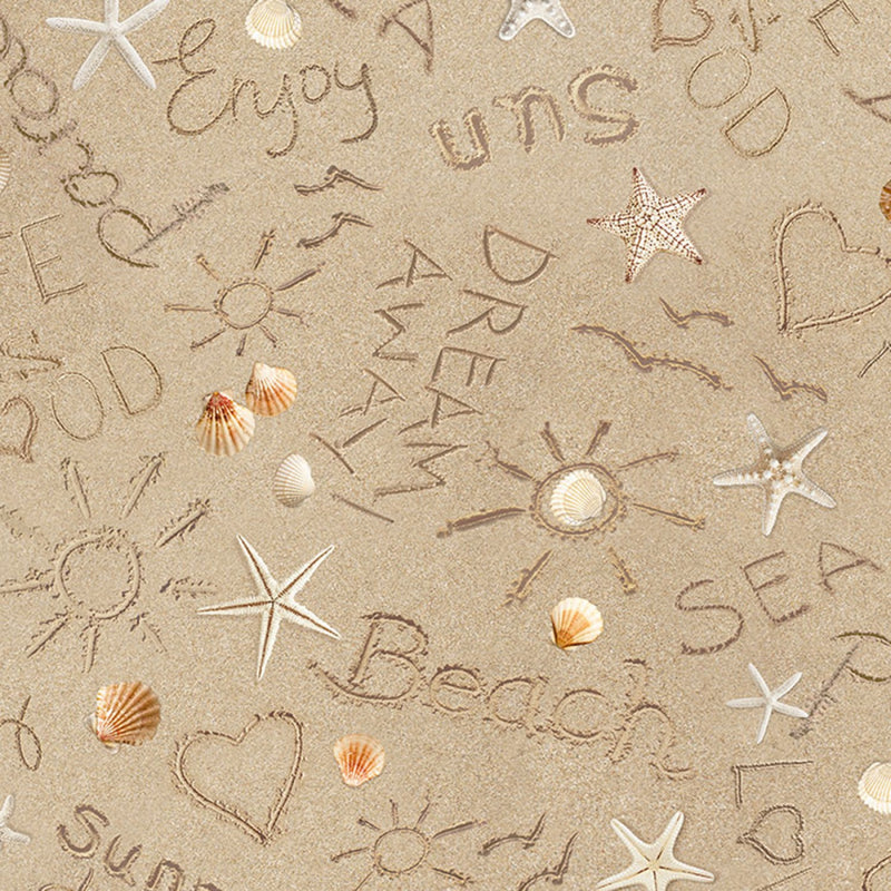 Sand Writing On Sand - C1234