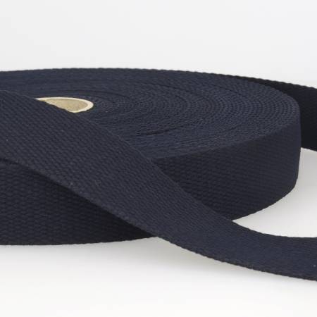 Cotton Webbing 40mm Navy