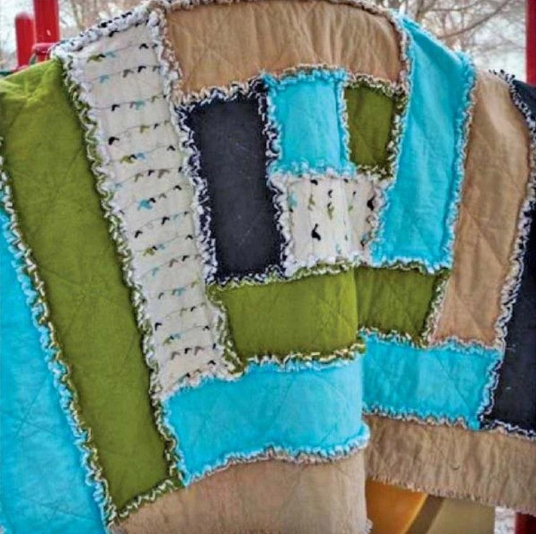 Cut Loose Press - Baby Rag Log Cabin