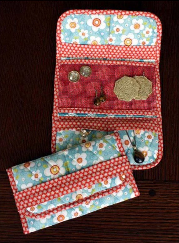 Cut Loose Press - Jewelry Travel Wallet