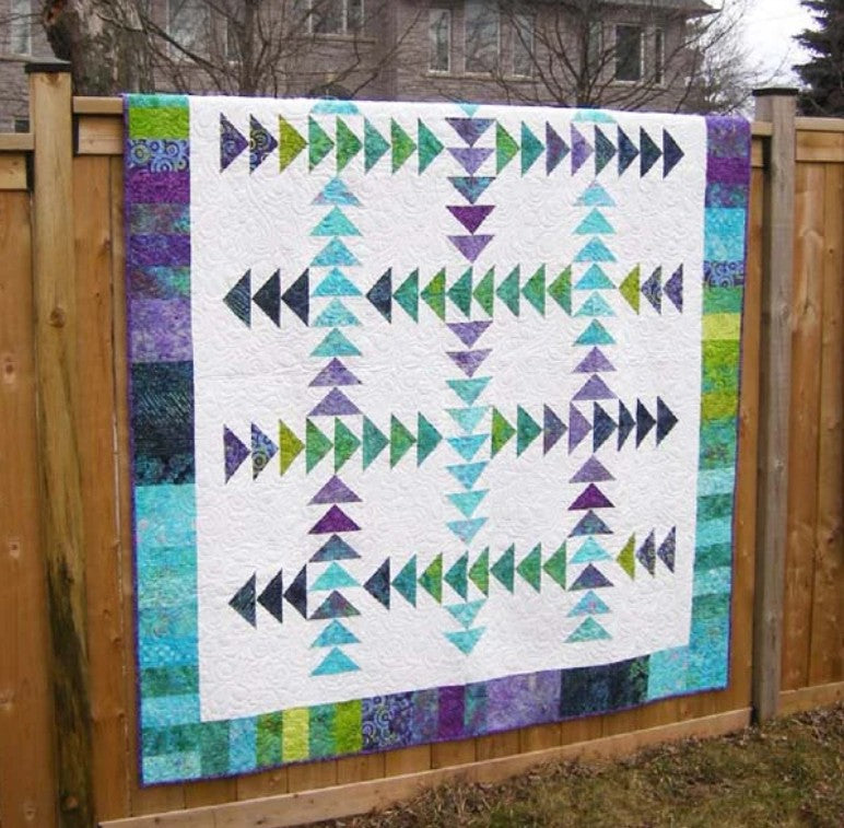 Cut Loose Press - Running Geese Quilt