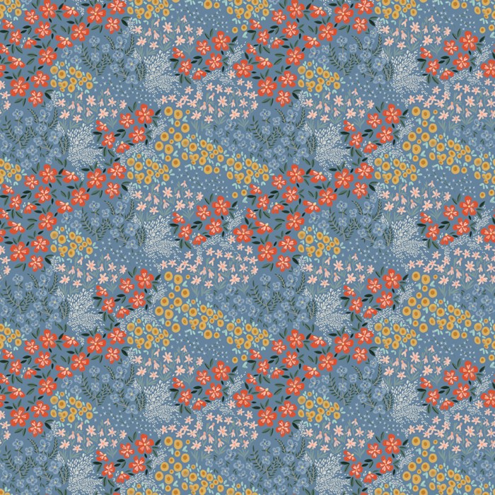 Farmhouse Summer Floral Denim