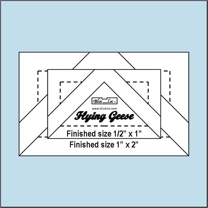 Flying Geese Ruler Set # 8