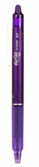 Frixion Clicker Pen Purple Fine Point 0.7mm