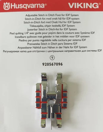 Husqvarna Adjustable Stitch in the Ditch Foot (Group 1-7)