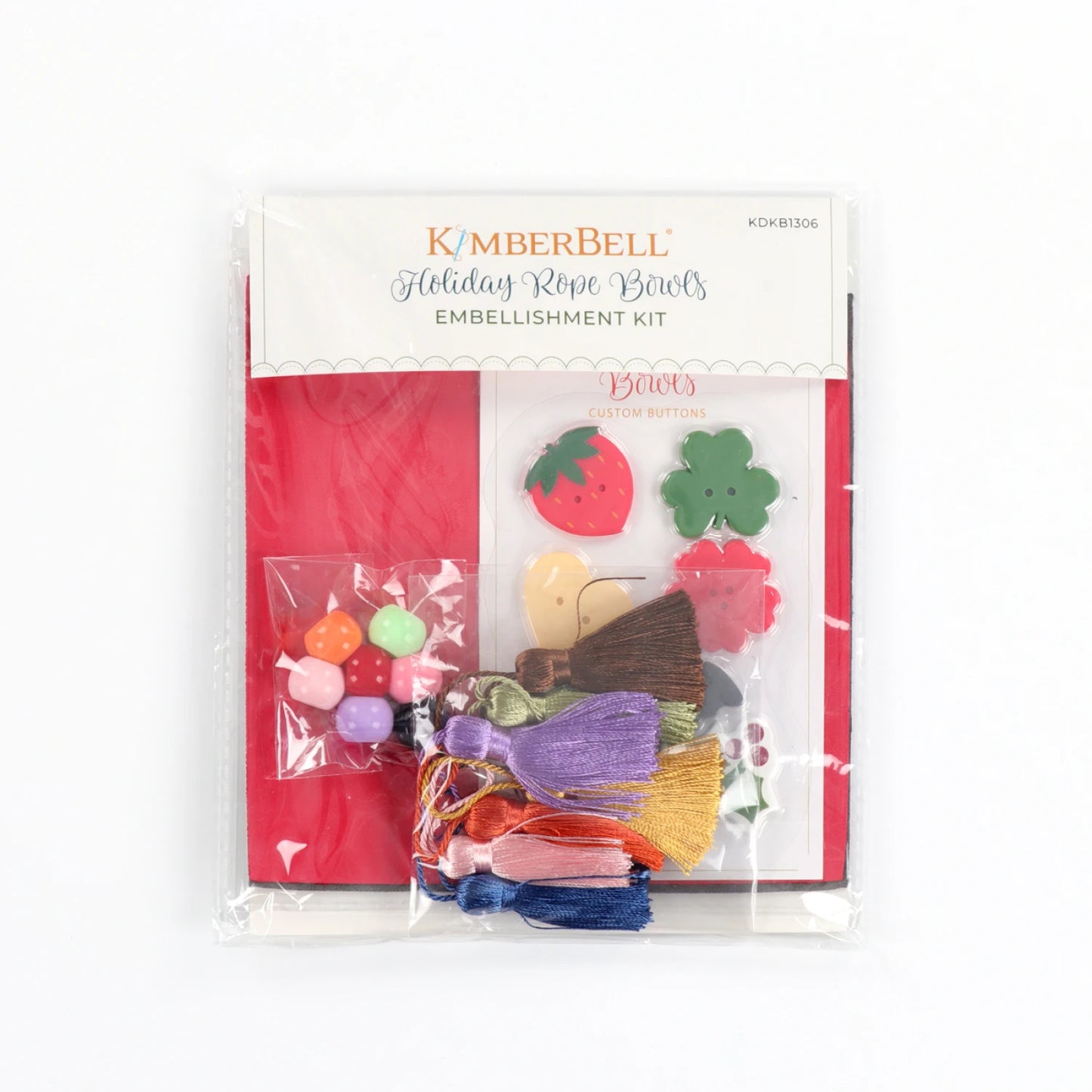 Holiday Rope Bowls Embellishment Kit
