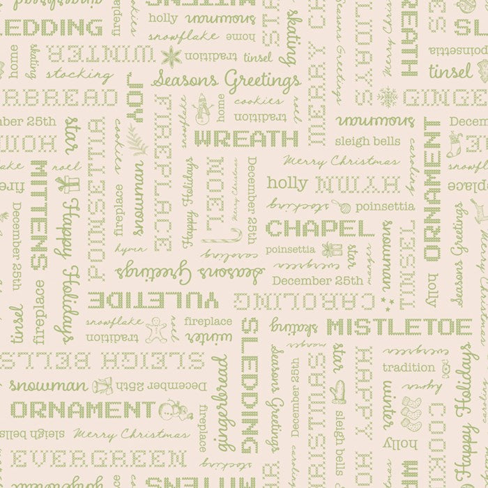 FQ - Home Town Holiday Words Latte