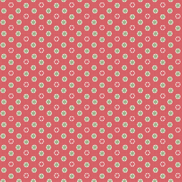 Home Town Holiday Snowflake Red