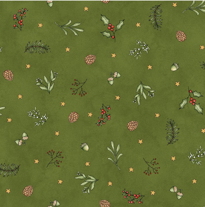 FQ Homemade Holidays Tiny Greens Green