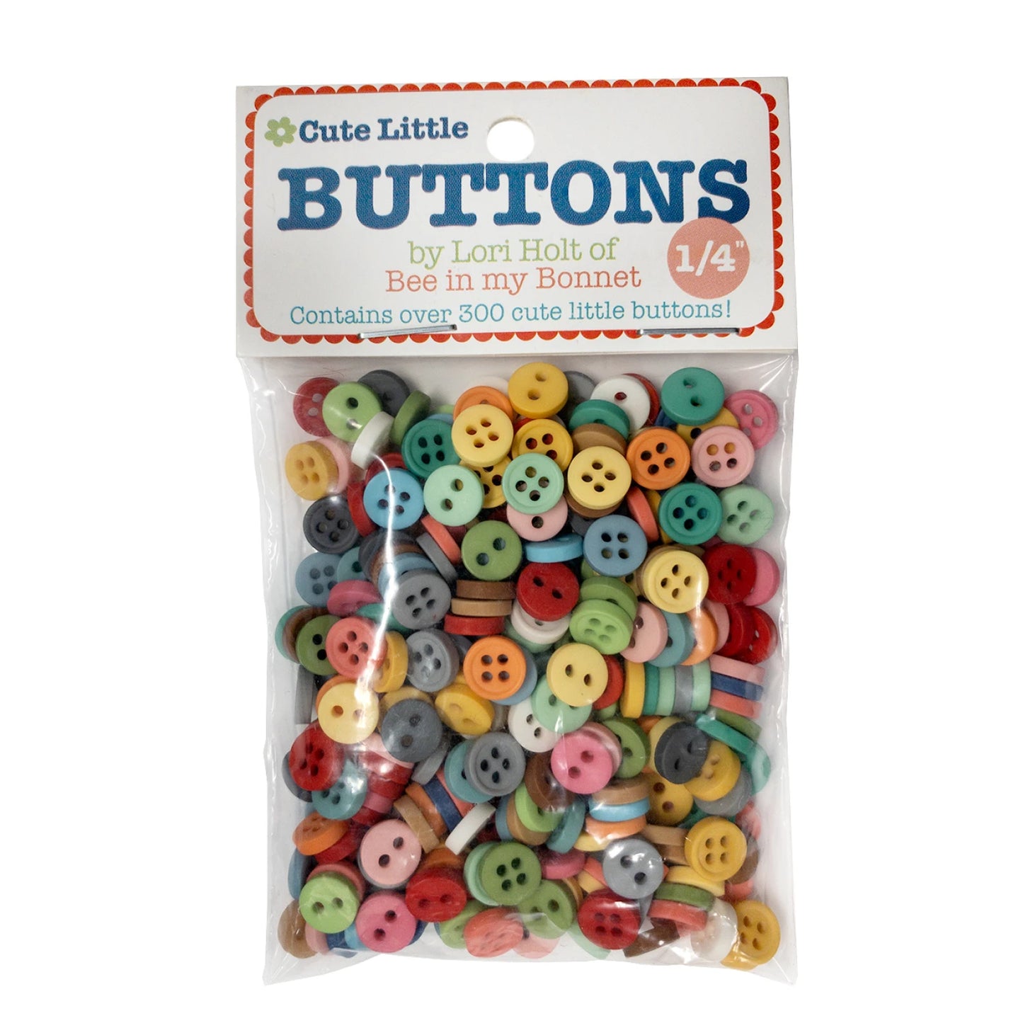Cute Little Buttons 1/4in 300ct