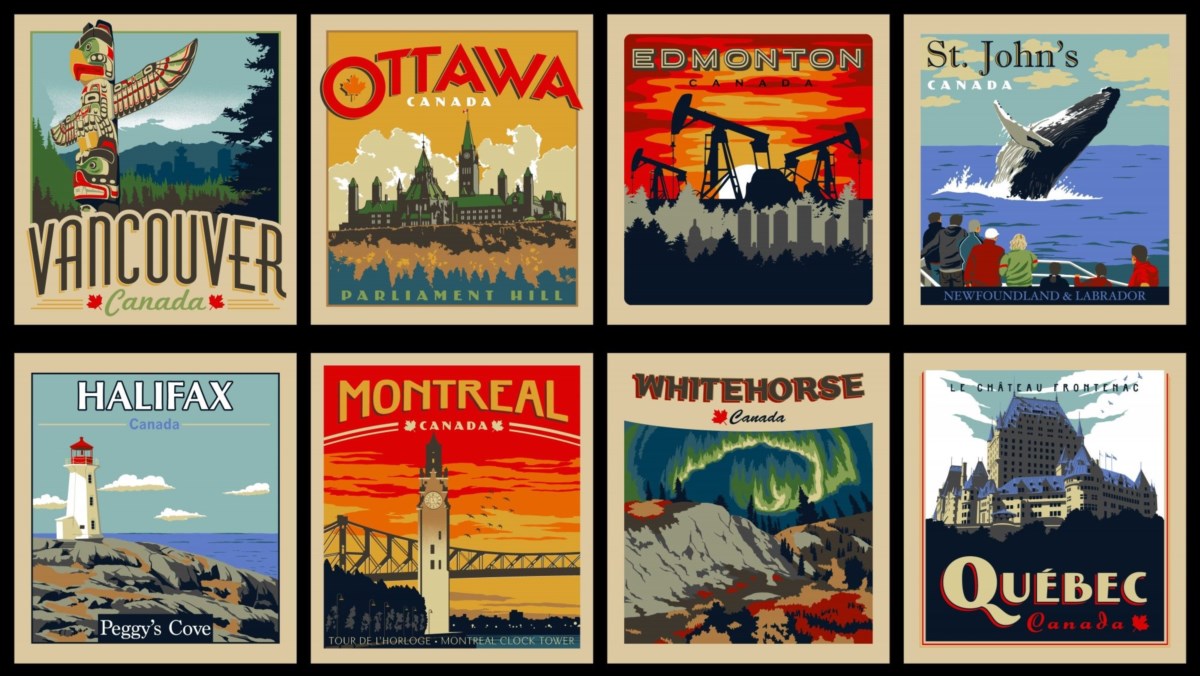 Proudly Canadian - Panel 2 Vintage