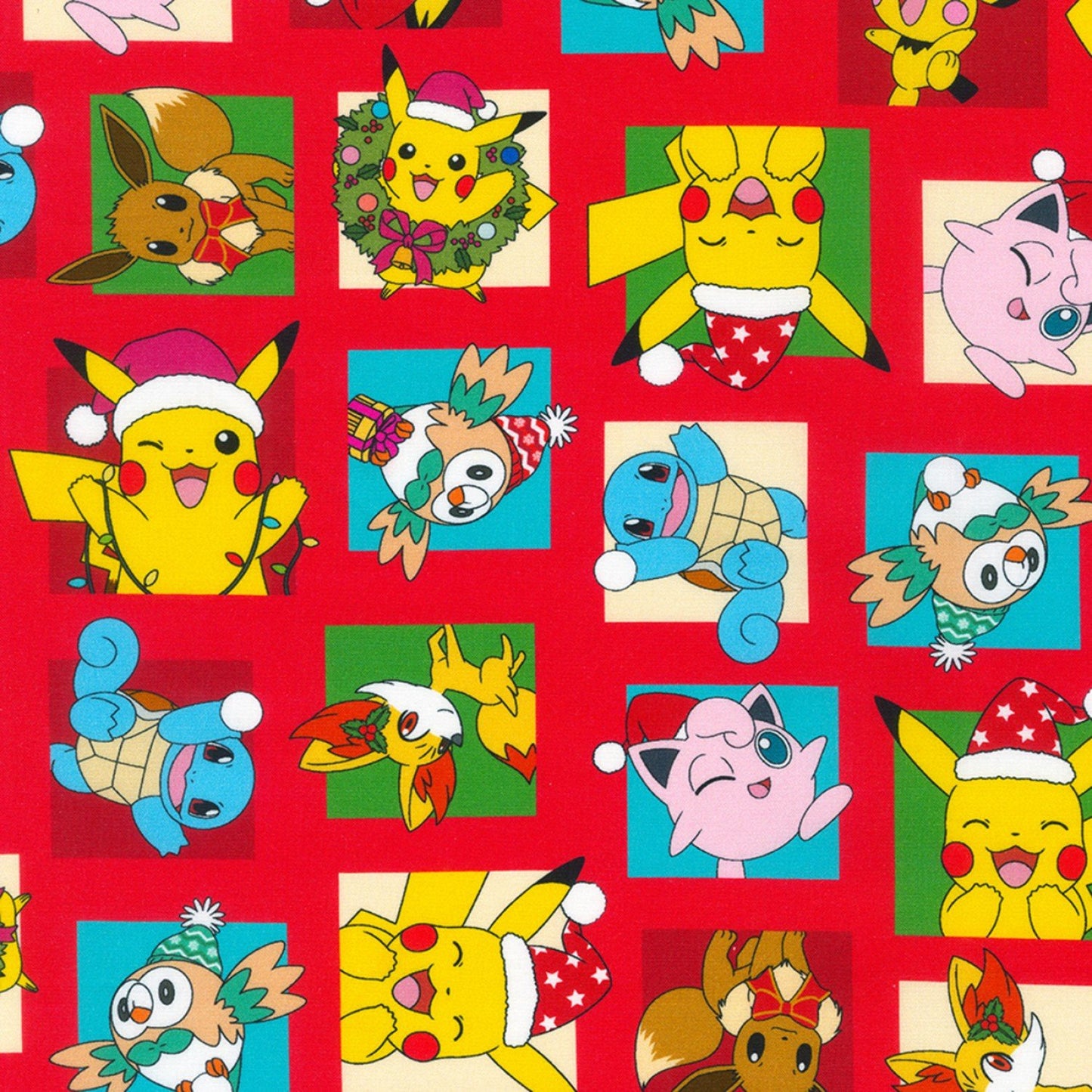 Pikachus Holiday Red