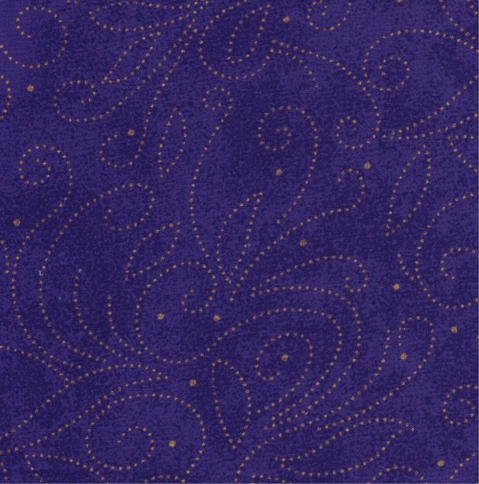 QC Extra Wide Scrolls Purple