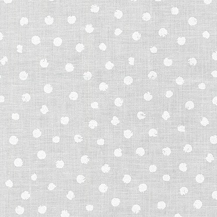 Mini Madness White Large Dots