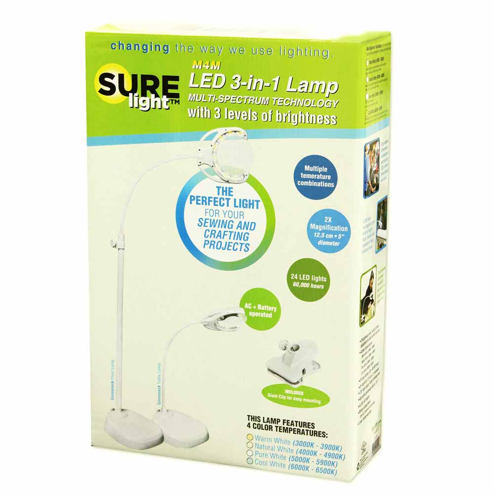 SURELight M4M LED 3 in 1 Lamp