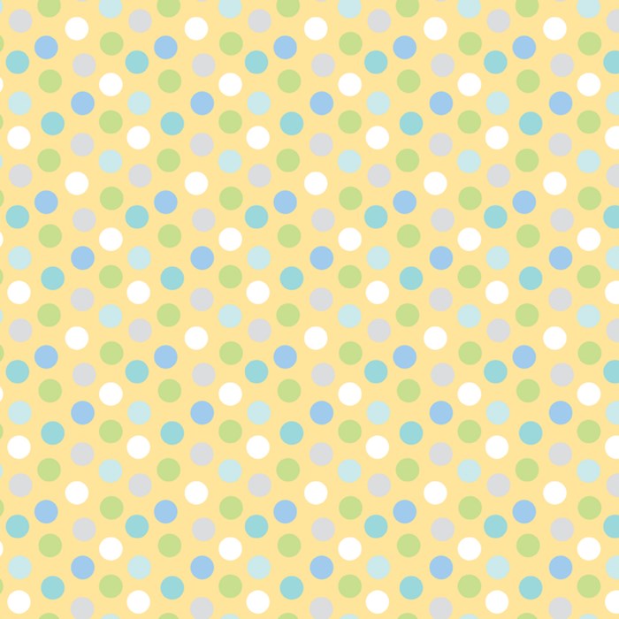 Special Delivery Dots Yellow