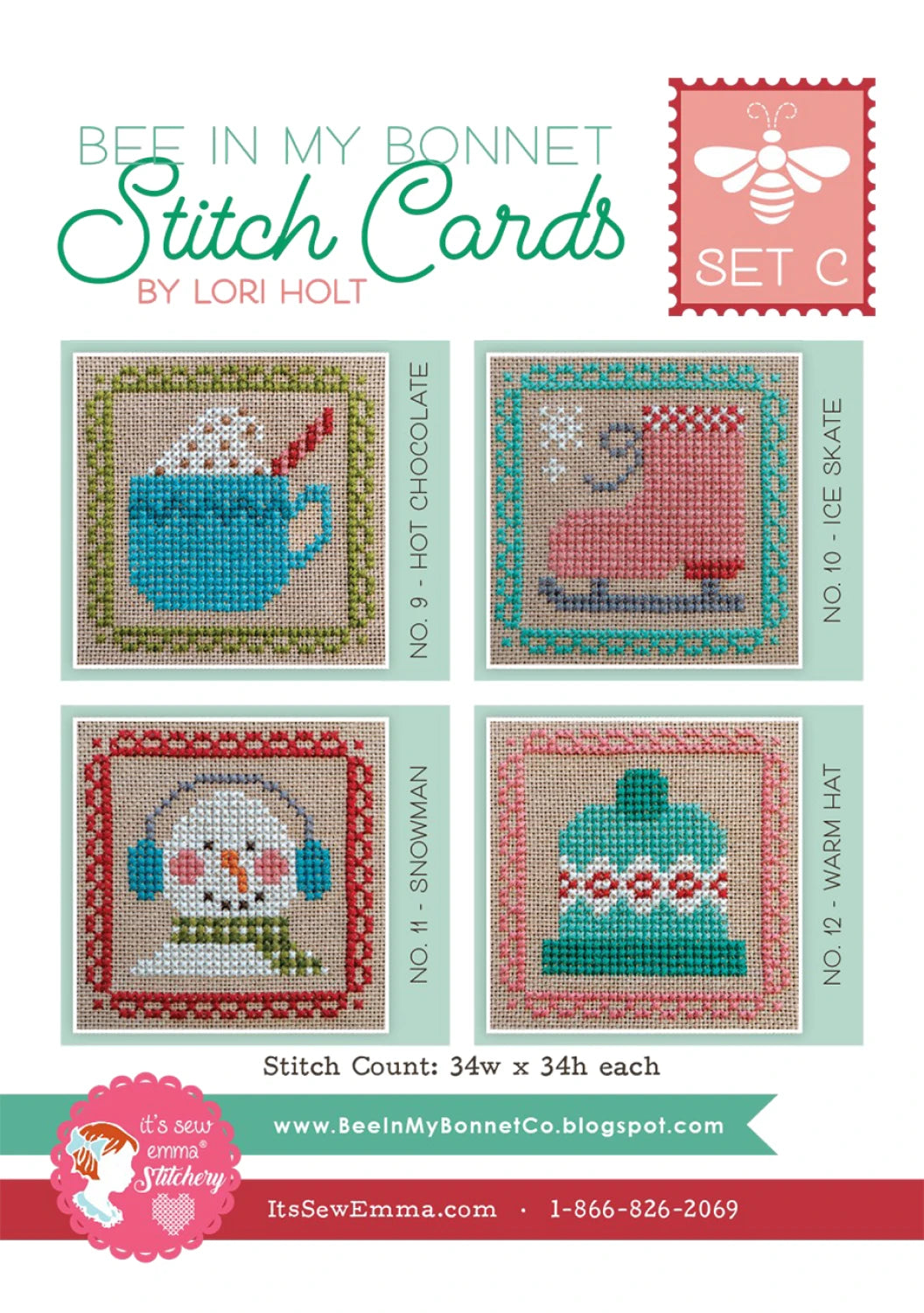 Stitch Cards - Set C