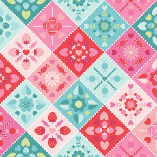 SWEET SHOPPE CANDY KALEIDOSCOPE CANVAS MULTI