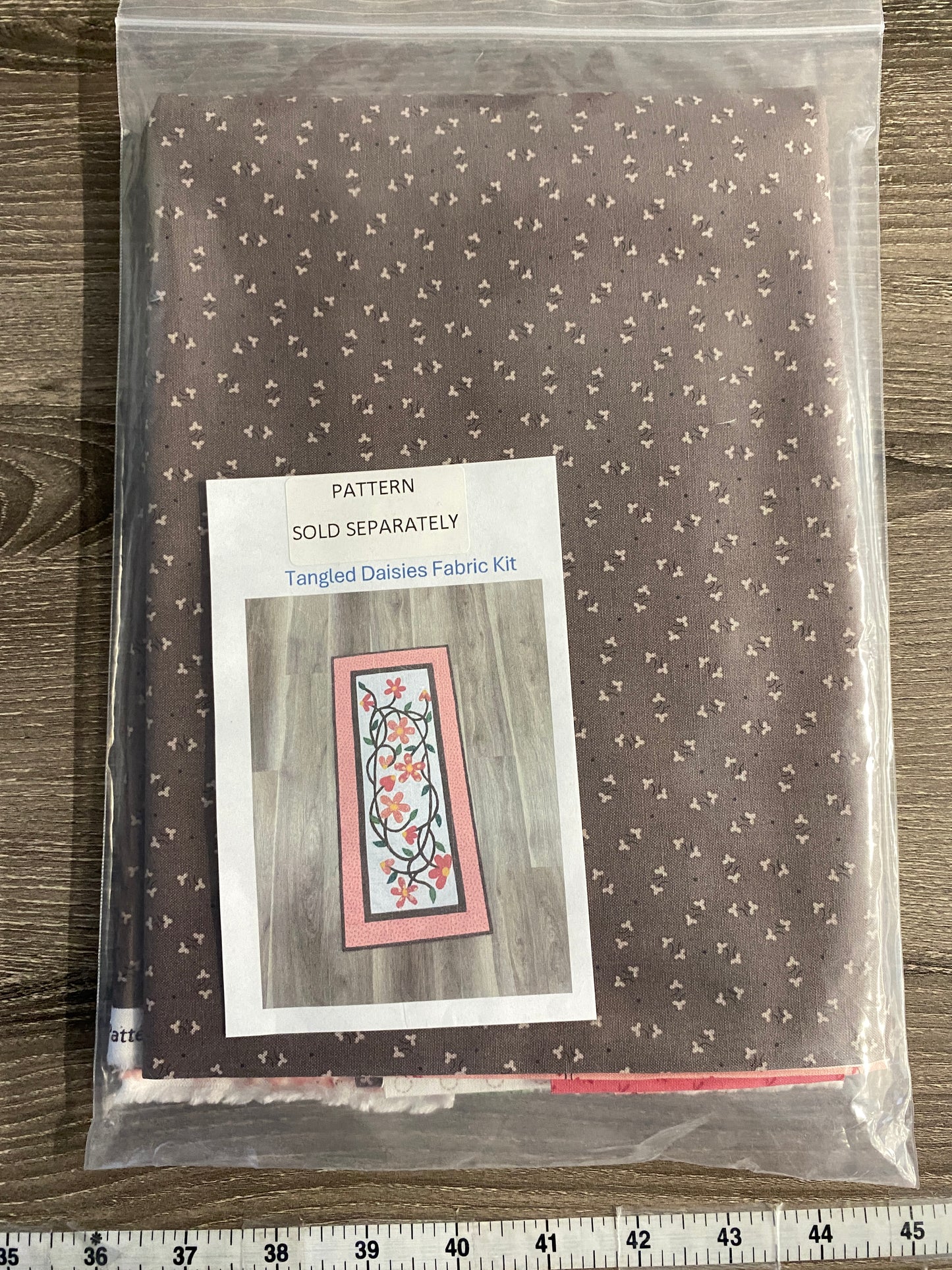 Tangled Daisies Fabric Kit (Pattern SOLD Separately)