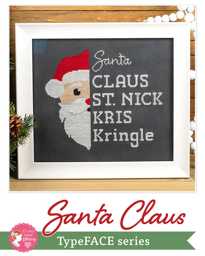 TypeFACE Santa Claus