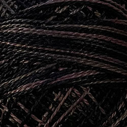 Valdani Pearl Cotton Size 8 Black Nut (O531)