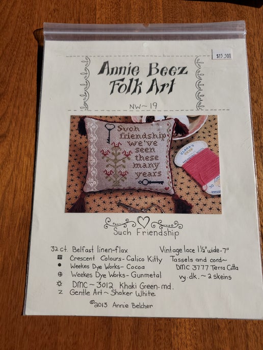 Annie Beez Folk Art - Such Friendship