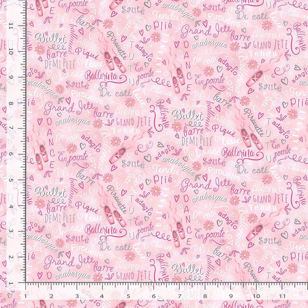 Ballet Bunnies Ballet Slippers and Words