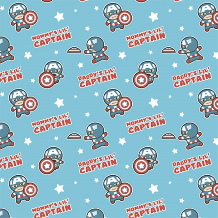 Novelty Fabric Little Captain