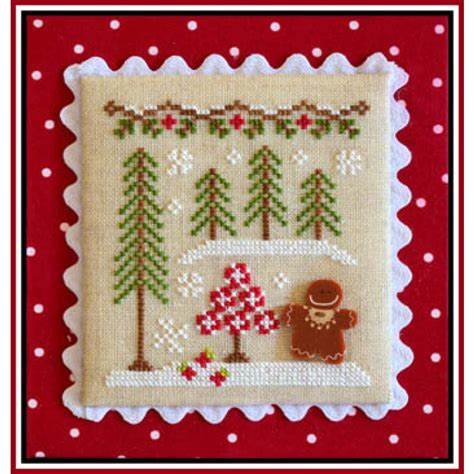 Country Cottage Needleworks - Gingerbread Girl & Peppermint Tree