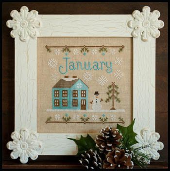 Country Cottage Needleworks - January Cottage