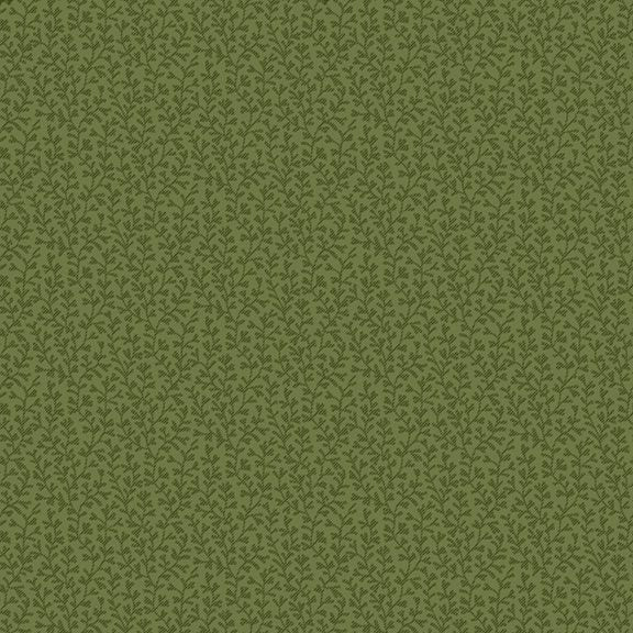 Cozy Christmas Tonal Vine Green