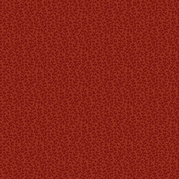 Cozy Christmas Tonal Vine Red