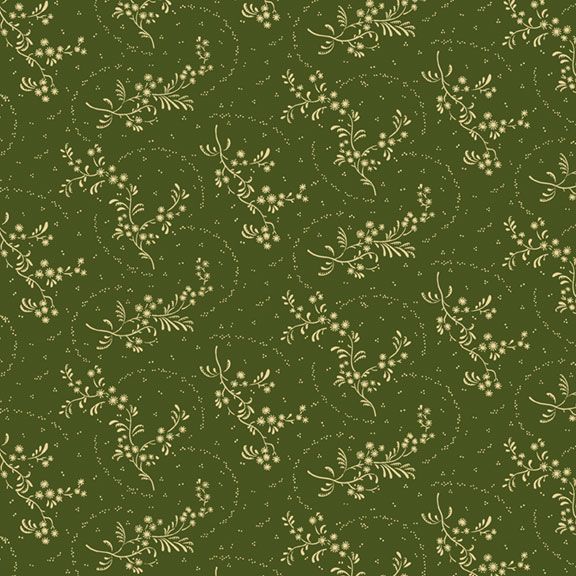 Cozy Christmas Whimscal Vine Green