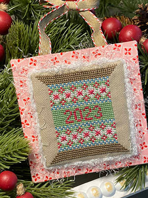 Crafty Bluebonnet Designs - Vintage Christmas 2023 Ornament