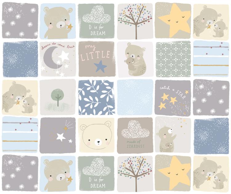 D Is For Dream White Multi