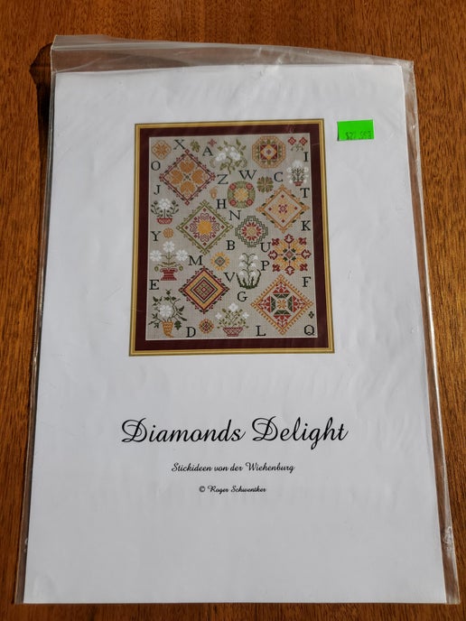 Stickideen von der Wiehenburg - Diamonds Delight