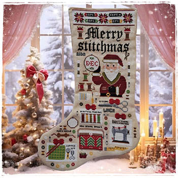 Fairy Wool in the Woods - Merry Stitchmas - Christmas Stocking