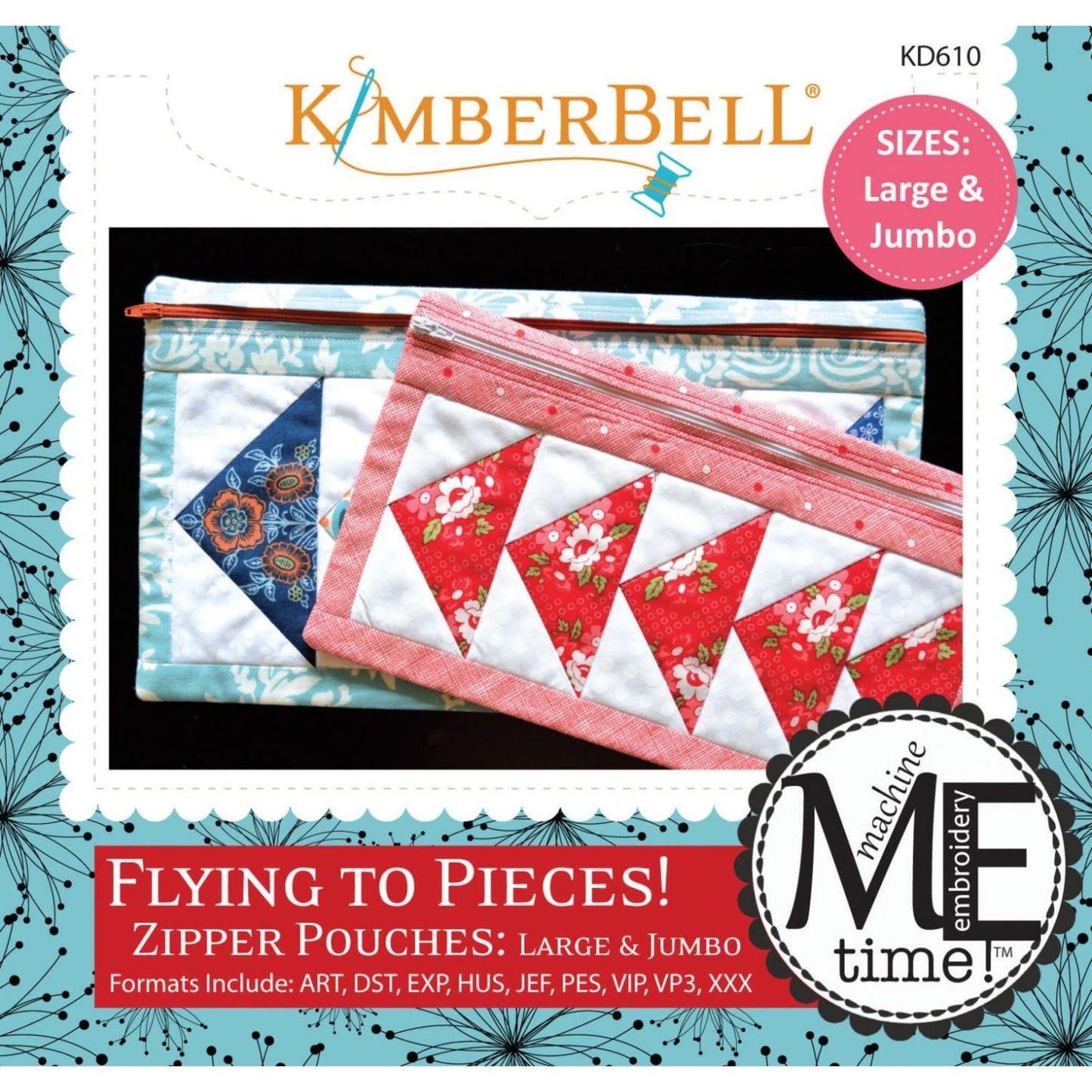 Flying to Pieces Zipper Pouch CD