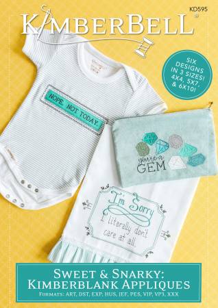 Kimberblank Appliques CD's