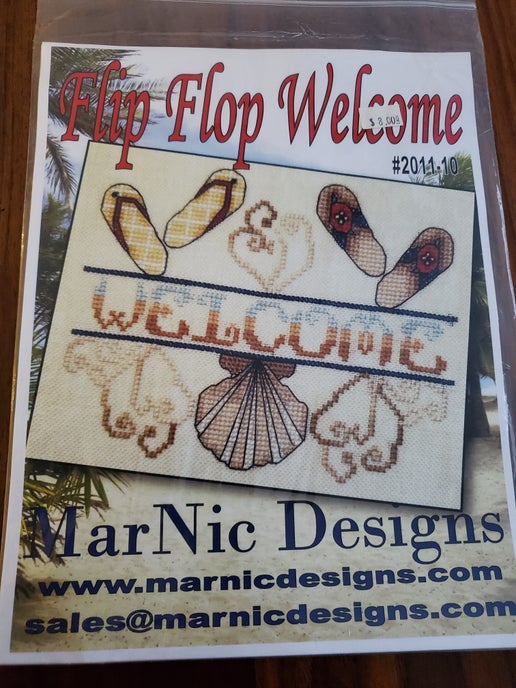 MarNic Designs - Flip Flop Welcome