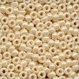 Mill Hill Beads - Glass Pony Beads Size 8 - Cream (18123)