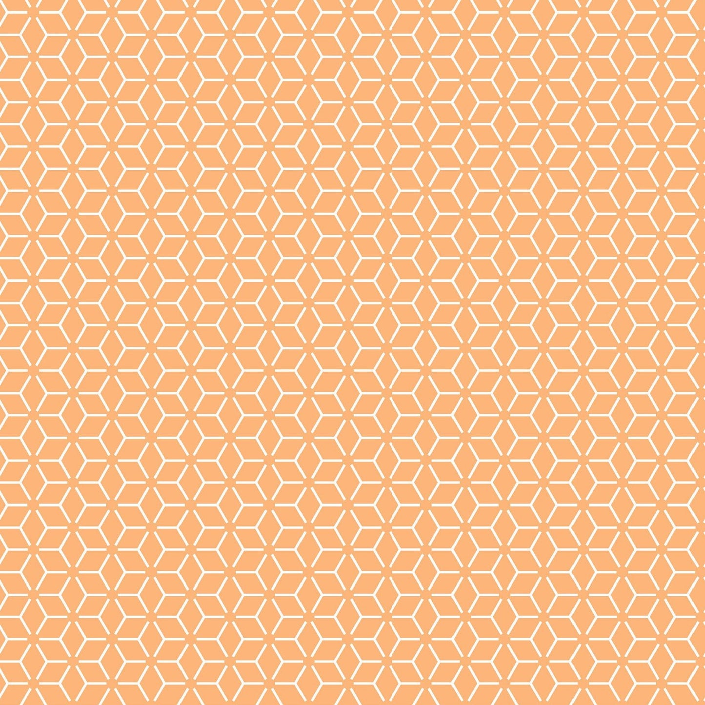 Orange Connected Stars