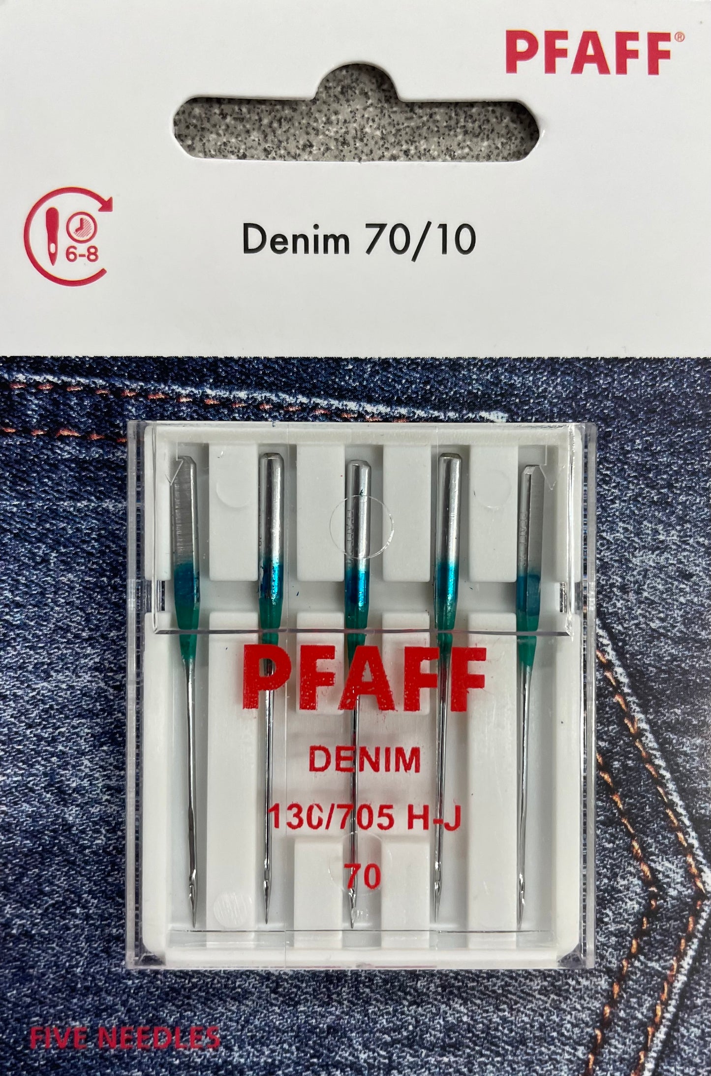 PFAFF Denim 70/10 Needles (5pk)