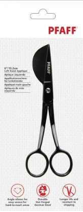 6" LEFT HAND APPLIQUE SCISSORS