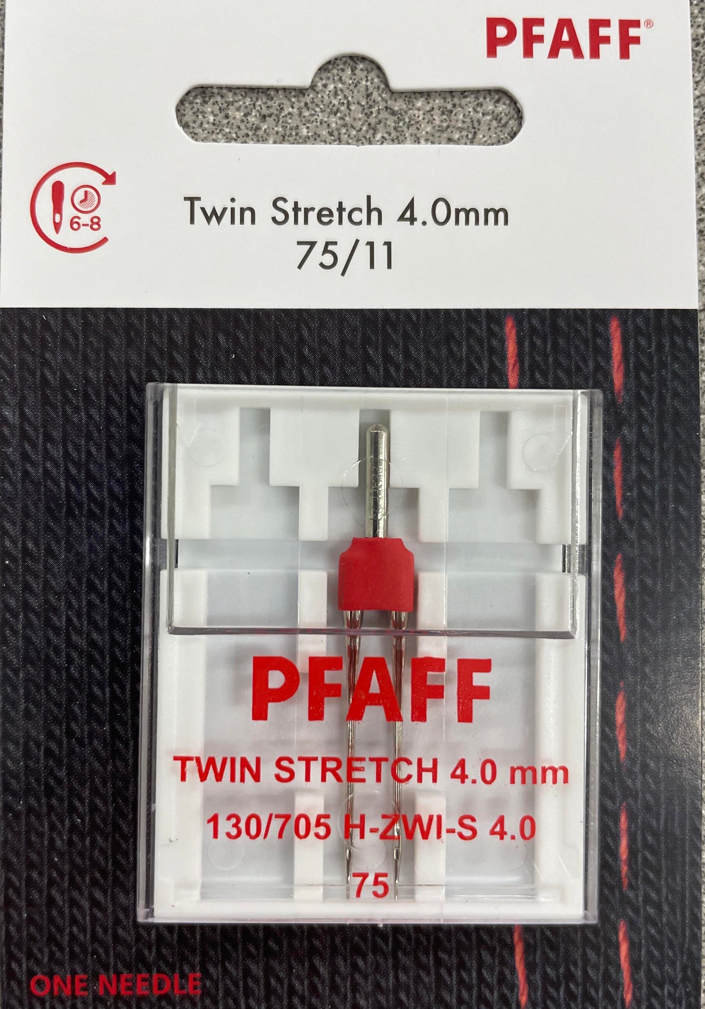 PFAFF Twin Universal 75/11 (2.5mm) Needles (1pk)