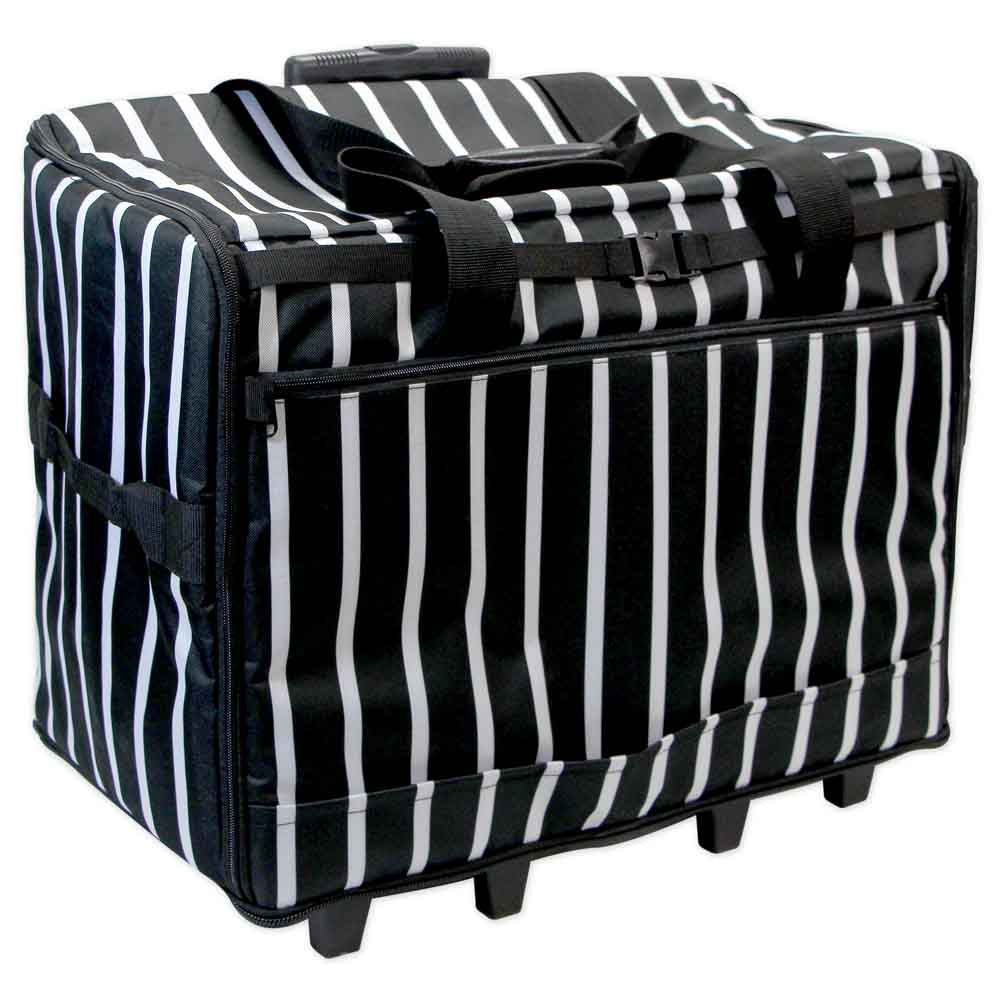 Sewing Machine Trolley Black Stripes 3025915