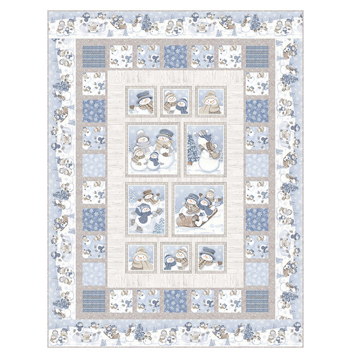 Snow Folk Fun Pattern