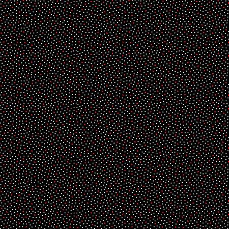 Black Mini Dots And Hearts